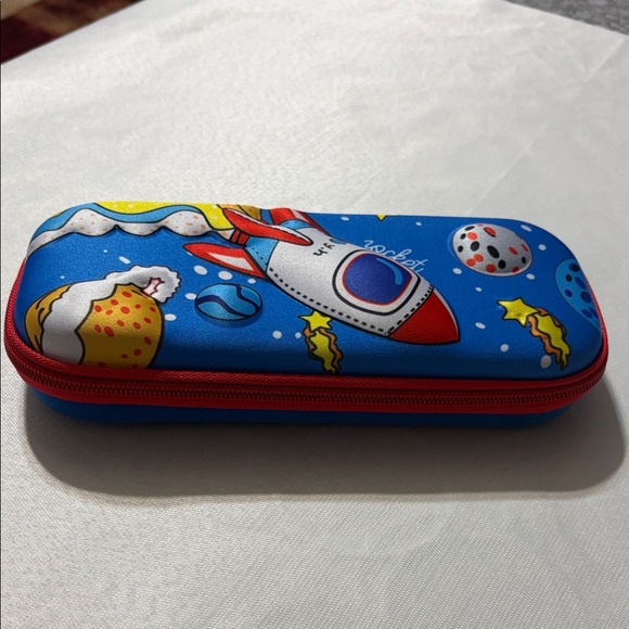 Blue Rocket Kids Pencil Case - Picture 5 of 8